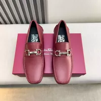 $100.00 USD Salvatore Ferragamo Leather Shoes For Men #1319304