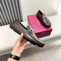 $100.00 USD Salvatore Ferragamo Leather Shoes For Men #1319305