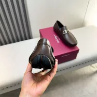 $100.00 USD Salvatore Ferragamo Leather Shoes For Men #1319305