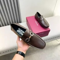 $100.00 USD Salvatore Ferragamo Leather Shoes For Men #1319305