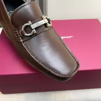 $100.00 USD Salvatore Ferragamo Leather Shoes For Men #1319305