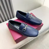 $100.00 USD Salvatore Ferragamo Leather Shoes For Men #1319306