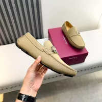$100.00 USD Salvatore Ferragamo Leather Shoes For Men #1319308