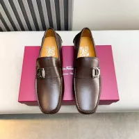 $100.00 USD Salvatore Ferragamo Leather Shoes For Men #1319309