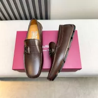$100.00 USD Salvatore Ferragamo Leather Shoes For Men #1319309