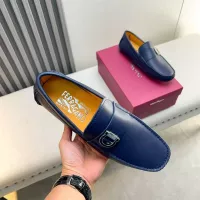 $100.00 USD Salvatore Ferragamo Leather Shoes For Men #1319310