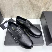 $105.00 USD Prada Leather Shoes For Men #1319315