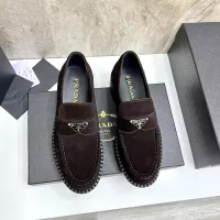 $105.00 USD Prada Leather Shoes For Men #1319318