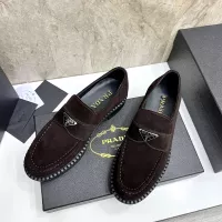 $105.00 USD Prada Leather Shoes For Men #1319318