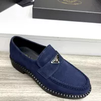 $105.00 USD Prada Leather Shoes For Men #1319319