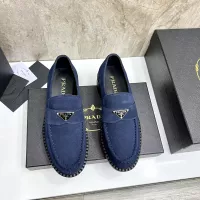 $105.00 USD Prada Leather Shoes For Men #1319319