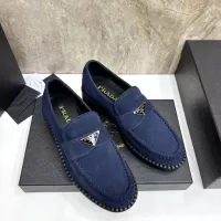 $105.00 USD Prada Leather Shoes For Men #1319319