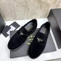 $105.00 USD Prada Leather Shoes For Men #1319320