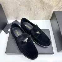 $105.00 USD Prada Leather Shoes For Men #1319320
