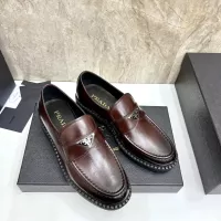 $105.00 USD Prada Leather Shoes For Men #1319321