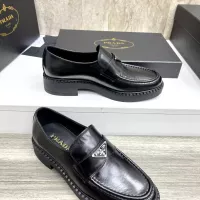 $105.00 USD Prada Leather Shoes For Men #1319322