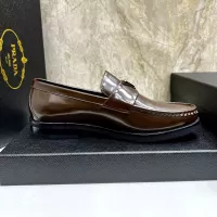 $155.00 USD Prada Leather Shoes For Men #1319323