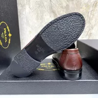 $155.00 USD Prada Leather Shoes For Men #1319325