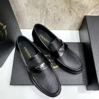 $155.00 USD Prada Leather Shoes For Men #1319326