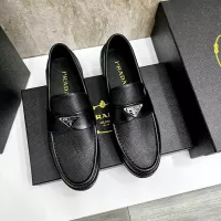$155.00 USD Prada Leather Shoes For Men #1319326