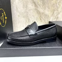 $155.00 USD Prada Leather Shoes For Men #1319326