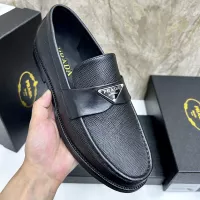 $155.00 USD Prada Leather Shoes For Men #1319326
