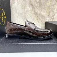 $155.00 USD Prada Leather Shoes For Men #1319329