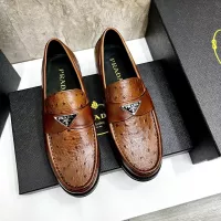 $155.00 USD Prada Leather Shoes For Men #1319331