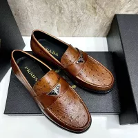 $155.00 USD Prada Leather Shoes For Men #1319331