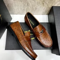 $155.00 USD Prada Leather Shoes For Men #1319331