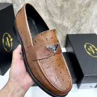 $155.00 USD Prada Leather Shoes For Men #1319331
