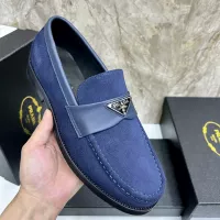 $155.00 USD Prada Leather Shoes For Men #1319333