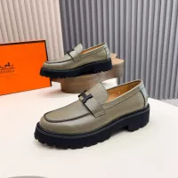 $132.00 USD Hermes Leather Shoes For Men #1319342