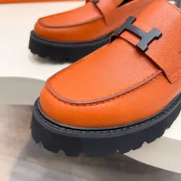 $132.00 USD Hermes Leather Shoes For Men #1319347