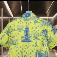 $60.00 USD Louis Vuitton LV Shirts Short Sleeved For Unisex #1319591