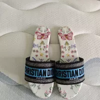 $68.00 USD Christian Dior Slippers For Women #1319709