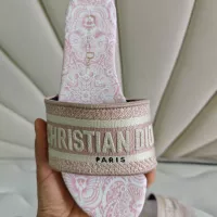 $68.00 USD Christian Dior Slippers For Women #1319717