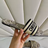 $68.00 USD Christian Dior Slippers For Women #1319724