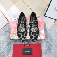 $122.00 USD Dolce & Gabbana D&G Flat Shoes For Women #1319788