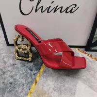 $128.00 USD Dolce & Gabbana D&G Slippers For Women #1319822