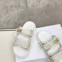 $92.00 USD Christian Dior Slippers For Women #1319846