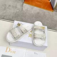 $92.00 USD Christian Dior Slippers For Women #1319846