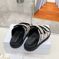 $92.00 USD Christian Dior Slippers For Women #1319847
