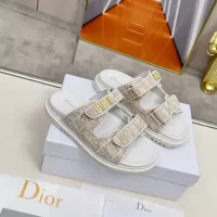 $92.00 USD Christian Dior Slippers For Women #1319866
