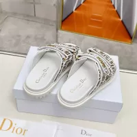 $92.00 USD Christian Dior Slippers For Women #1319871