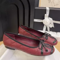 $102.00 USD Chanel Flat Shoes For Women #1319960