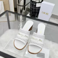 $92.00 USD Christian Dior Slippers For Women #1319973