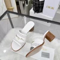 $92.00 USD Christian Dior Slippers For Women #1319973