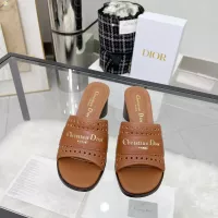 $92.00 USD Christian Dior Slippers For Women #1319975