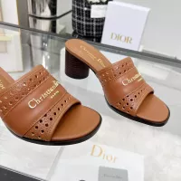$92.00 USD Christian Dior Slippers For Women #1319975